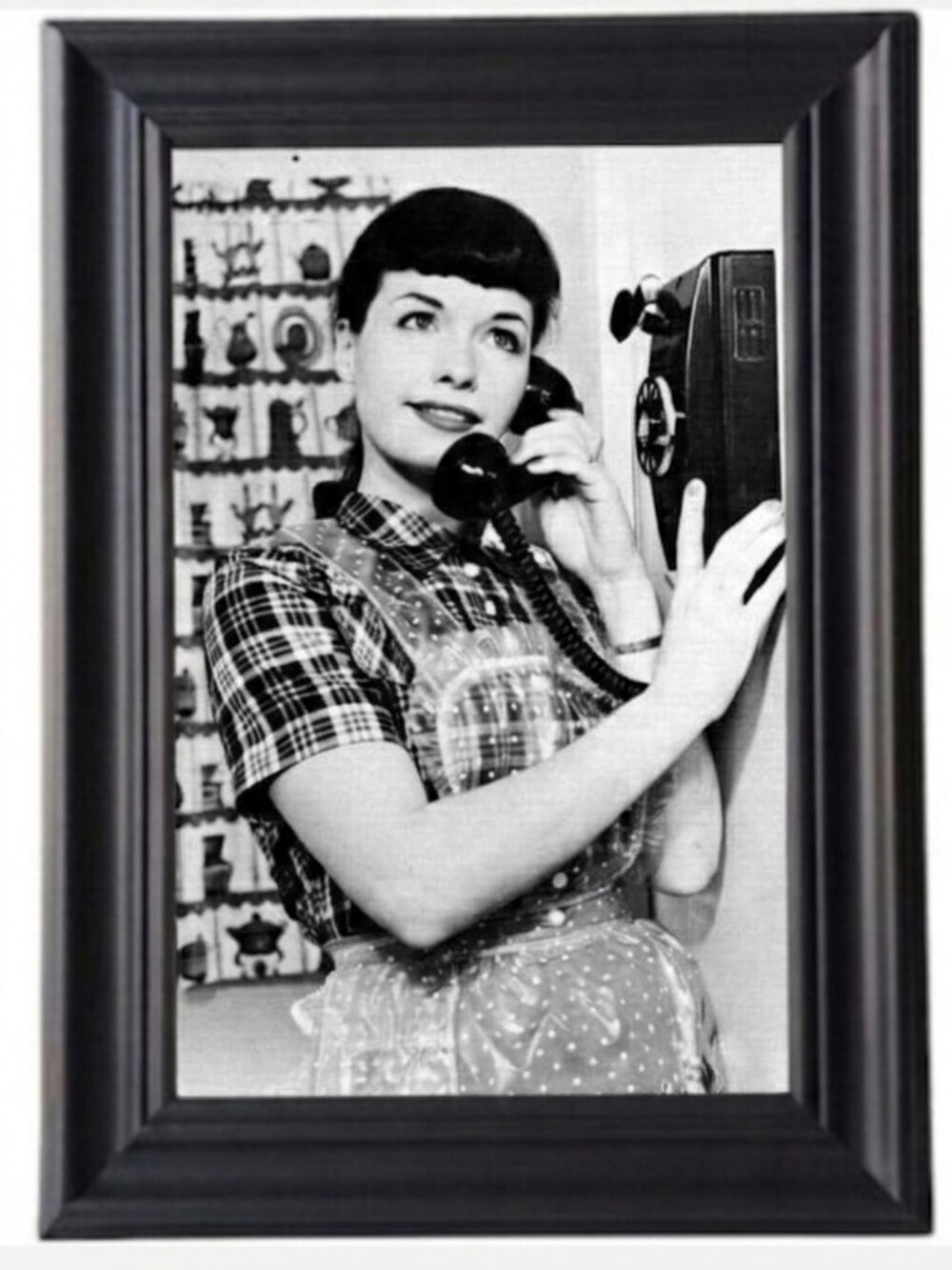 Bettie Page Art Pin Up Photo Rockabilly Punk Beauty Classic Icon Hollywood